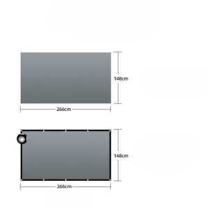 낮에도 잘 보이는 스크린 집 빔 프로젝터 영화관 화면 안티 라이트 가정용