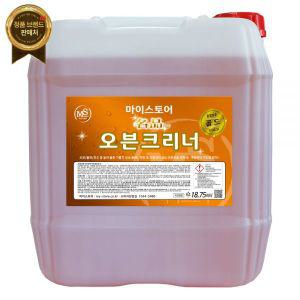 마이스토어 명품오븐크리너(골드)18.75L 대용량 기름때 찌든때 제거 가스렌지 후드청소