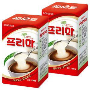 프리마프림 2개 동서프림 업소용 1.2kg x 맥심