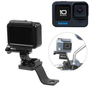 GOPRO10 호환 바이크 백미러 거치대 마운트 고프로10캠오토바이 액션집게 걸이 액션용 브라켓 브라 부품 카