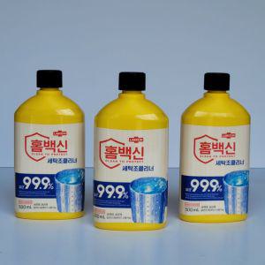 애경 홈백신 세탁조클리너 500ml 액체형 3개