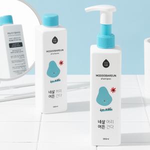 모두바른 키즈 샴푸 400ml 무실리콘 초등 두피각질