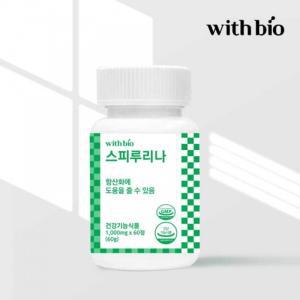 스피루리나 1000mg x 60정 소화 소화작용 스피루리나추출물 스피놀라