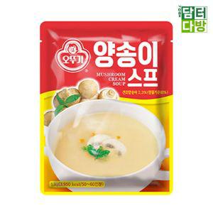 오뚜기 양송이스프 1kg 즉석 즉석수프 가루 간편식품 간편조리식 즉석조리