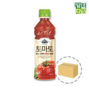 가야농장 토마토 340ml (24페트)과일음료 과즙 자판기 자판기수 업소용 펫트 음료수