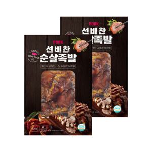 선비찬 무뼈순살족발 300g+300g (새우젓3봉세트증/정)