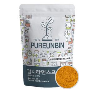 [소비기한 임박] 푸른빈 김치맛 라면 스프 가루 분말, 400g, 1개