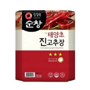 [대상] 대상 청정원 순창 태양초 진골드 고추장 14kg