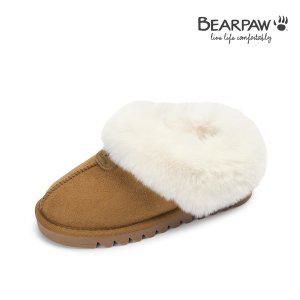 [베어파우](의정부점)(BEARPAW) 양털 아동 키즈 뮬&슬리퍼 모카신 NOAH (K2911002QD-K)