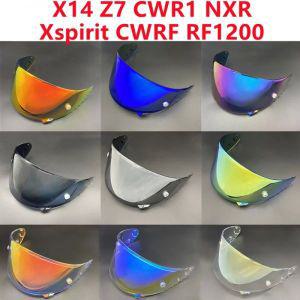 오토바이 바이크 선바이저 썬바이저 선스크린 헬멧 바이저 SHOEI X14 Z7 CWR1 RF1200 Xspirit NXR 쉴드 렌