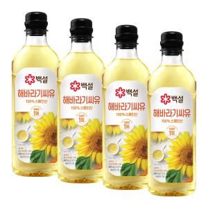 [코스트코] 백설 해바라기씨유900ml x 4 664157