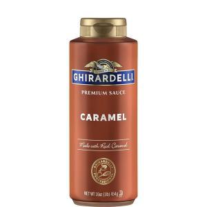 GHIRARDELLI CHOCOLATE COMPANY Ghirardelli 캐러멜 소스 스퀴즈 병, 473.2ml(16온스) (12팩)