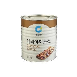 가마랑청정원 데리야끼소스 3.5kg 6개입 캔