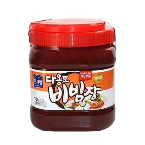 다용도다데기 비빔국수 쫄면 무침요리용 만능양념장소스 1.8kg