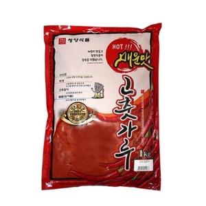 매운고춧가루 1kg 중국집 떡볶이 짜장면용 미분 고운고추가루