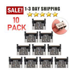 10 Packs HDMI Port Connector Socket For PS5 Sony 소니 PlayStation 5 Replacement