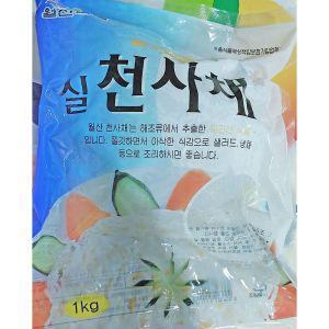 월산 천사채 가는것 1Kg X10가는채 해조류 해초류 장식용채 샐러드용채 샐러드채 채샐러드 냉채용채 채냉채