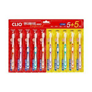 [기타]클리오 덴티메이트 오리지널 초극세모 5+5 칫솔 CLIO