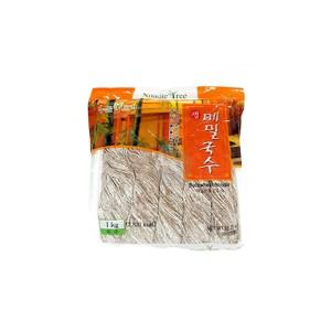 메밀면사리 막국수 업소용식자재 1Kg 생메밀국수 소바면 메밀생면 생메밀면 누들트리