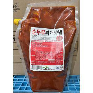 뉴그린 순두부찌개용 양념장 2Kg 소스