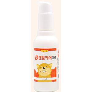 예삐 강아지 애견 양치 덴칼케어 치약 110ml 개 펫멍멍이 애완견 입냄새 바르는 이빨관리 용품 제거 눈물지