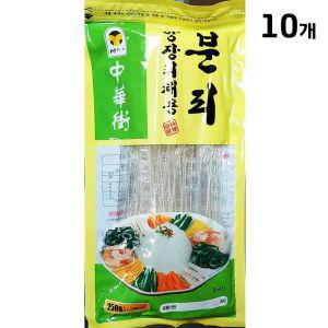 엠푸드 양장피 분피 250g X10중국 음식 중화요리 고구마전분 중식 중식면