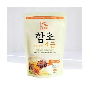 태평염전 섬들채 신안 함초소금 간수뺀 미네랄 가는 소금 450g