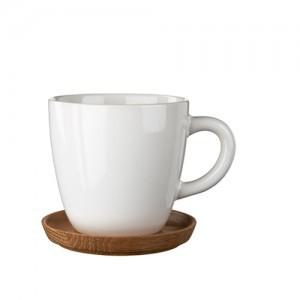 호가나스 coffee mug 330ml white glossy