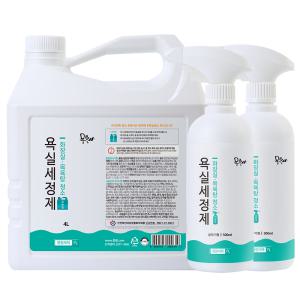 몽블 화장실청소세제 500ml 2개+4L /욕실청소/변기/락스/화장실클리너/욕실세제