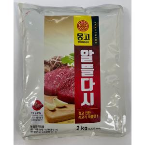 [몽고식품] 몽고 쇠고기맛 알뜰다시 2kg / 다시다