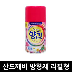 산도깨비 리필형 방향제 290ml 레몬 x 1개 / 탈취