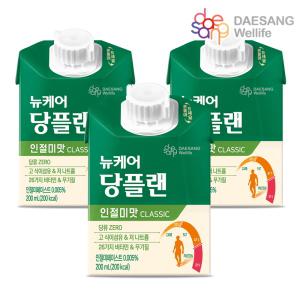 뉴케어 당플랜 인절미맛 200ml x 30팩 / 맛있는 당뇨식 당류 0g 영양보충식 환자식