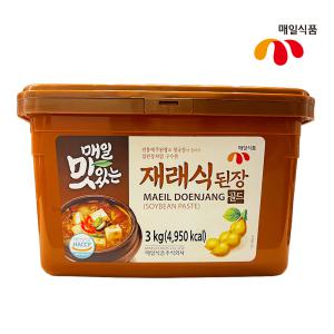 [매일식품] 전통메주와 청국장이 들어간 맛있는 재래식 된장 3kg