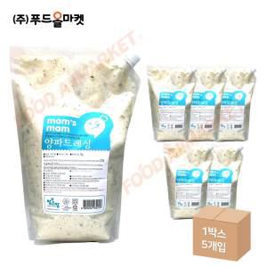 맘스맘 양파드레싱 2kg /냉장 한박스 (2kg x 5ea)-아이스박스무료