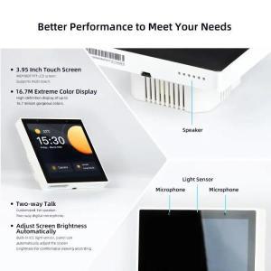 Ewelink Zigbee CKPanel Pro 컨트롤패널 스마트 씬 월 스위치, EU 홈 온도조절기 디스플레이 알렉사 구글