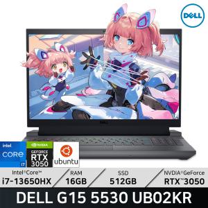 DELL G15 G15 5530 UB02KR/ +마우스증정