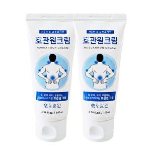 호관원크림 100ml X 2개 마사지크림 바르는 파스 운동 온열 스포츠