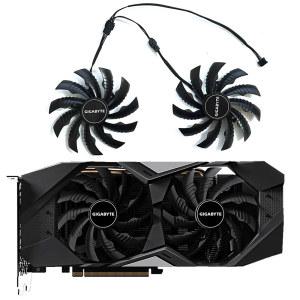 노트북쿨러 RTX 95Mm PLD10010S12H GTX GPU 그래픽 1650 팬 Ti 2PCS 냉각 GTX1660 2060/2070 카드 팬용 비디오 교체 Gigabyte