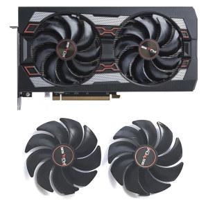 노트북쿨러 RX5500 5600 PULSE GPU 카드 핀 6 팬 FD10015M12D RX 사파이어 5500 DC12V 냉각 XT 5700XT 그래픽