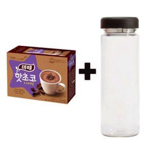 동서 미떼 핫초코 오리지날 30gx10Tx1개+워터보틀 코코아 분말 가루 쵸코