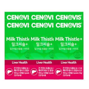 세노비스 밀크씨슬 좋은 CENOVIS 간에 쎄노비스 간 6박스 1년분 MJ