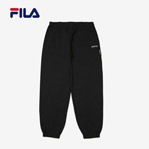 [셀러허브 1]FILA 휠라 HC29 조거팬츠 오버핏 남여공용 스포츠 면 FS2FPE3601X-BLK