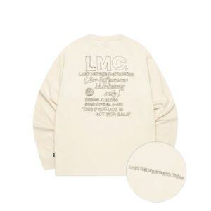 국내매장판 엘엠씨 긴팔 FN DOODLE LONG SLV TEE cream 413589