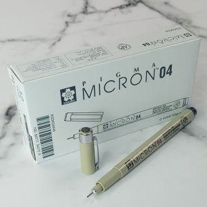 사쿠라 피그마 MICRION 0.4mm Black 1다스(12자루)펜 사인 싸인 수성 마펜 가는 일제 필기용 학생