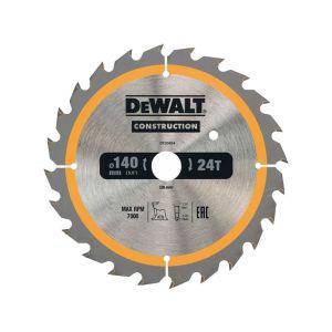 디월트 DT20434 목공용 원형톱날 140mm 24 절삭공구 작업 절단용 커터 교체