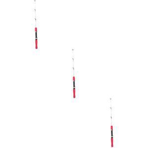 낚시 짧은 경량 얼음 낚싯대 폴 조절 가능한 루어 도구 새우
