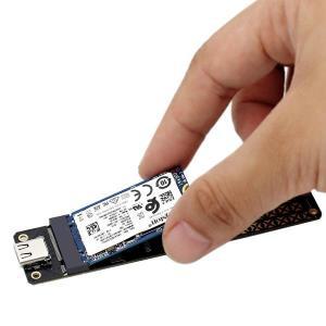 M.2 to USB3.1 컨버터 리더, 10 Gbps 속도, SATA(NGFF) SSD 기반 M/B + Mkey, 2230/2242/2260/2280 호환