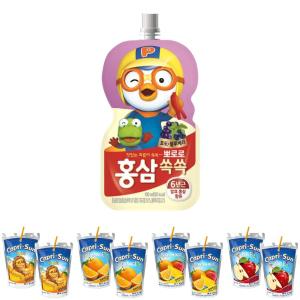 뽀로로 홍삼쏙쏙 포도 100mlx20개/음료수/음료/주스/쥬스/팩/아동/어린이/단체