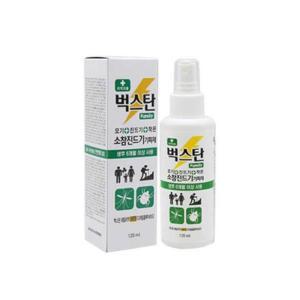 [2개묶음] 벅스탄 소참진드기기피제 120ml x 1개 강력한 편리한 HOW70BAA3