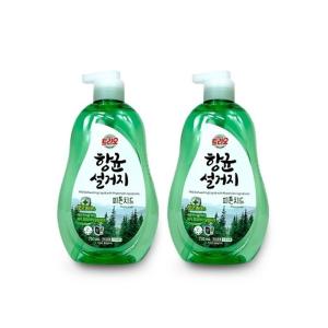 애경 트리오 항균설거지 용기 750ml 2개